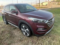 Vehiculos salvage en venta de Copart Houston, TX: 2017 Hyundai Tucson Limited