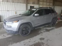 Salvage cars for sale at Des Moines, IA auction: 2018 Jeep Cherokee Latitude