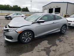 Honda salvage cars for sale: 2018 Honda Civic LX