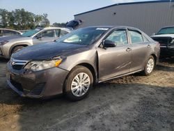 Salvage cars for sale at Spartanburg, SC auction: 2012 Toyota Camry Base