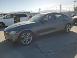 Salvage cars for sale at Sun Valley, CA auction: 2018 BMW 430I Gran Coupe