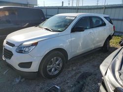 Chevrolet salvage cars for sale: 2016 Chevrolet Equinox LS