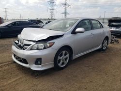 Salvage cars for sale at Elgin, IL auction: 2012 Toyota Corolla Base