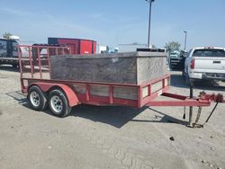 Salvage trucks for sale at Indianapolis, IN auction: 2004 Trail King Trailer