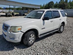 Salvage cars for sale at Memphis, TN auction: 2008 Ford Explorer XLT