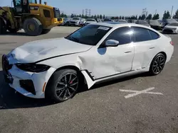 Salvage cars for sale at Rancho Cucamonga, CA auction: 2022 BMW 430I Gran Coupe