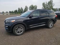 Salvage cars for sale at Rocky View County, AB auction: 2020 Ford Explorer XLT