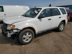 Ford salvage cars for sale: 2011 Ford Escape XLS