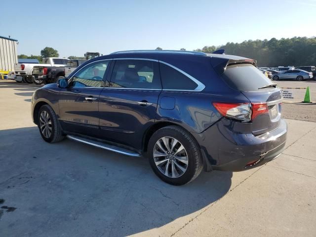 2016 Acura MDX Technology