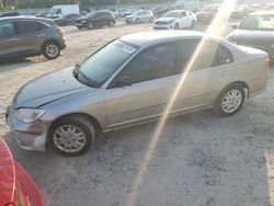 Honda salvage cars for sale: 2004 Honda Civic LX