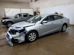 Salvage cars for sale at Davison, MI auction: 2017 Chevrolet Malibu LT