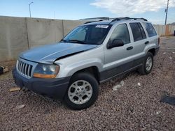 Jeep Grand Cherokee Laredo salvage cars for sale: 2004 Jeep Grand Cherokee Laredo