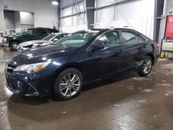 Salvage cars for sale at Ham Lake, MN auction: 2015 Toyota Camry LE