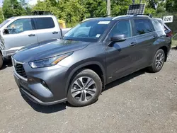 Toyota salvage cars for sale: 2023 Toyota Highlander Hybrid XLE