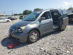 Honda salvage cars for sale: 2007 Honda Odyssey EXL