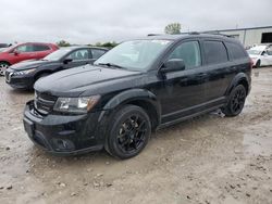 Salvage cars for sale at Kansas City, KS auction: 2017 Dodge Journey GT