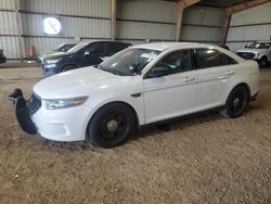 Salvage cars for sale at Houston, TX auction: 2016 Ford Taurus Police Interceptor