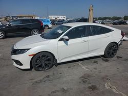 Salvage cars for sale at Grand Prairie, TX auction: 2019 Honda Civic Sport