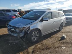 Salvage cars for sale at Brighton, CO auction: 2014 Honda Odyssey Touring