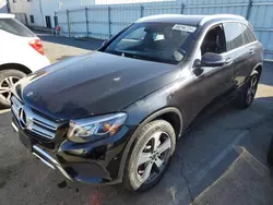 Salvage cars for sale at Vallejo, CA auction: 2018 Mercedes-Benz GLC 300 4matic