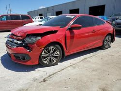 Honda salvage cars for sale: 2018 Honda Civic EX