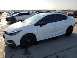 Salvage cars for sale at Grand Prairie, TX auction: 2017 Chevrolet Cruze LT