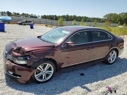 Salvage cars for sale at Fairburn, GA auction: 2013 Volkswagen Passat SE