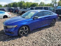 Salvage cars for sale at auction: 2022 Honda Accord Sport