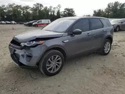 Land Rover salvage cars for sale: 2016 Land Rover Discovery Sport HSE