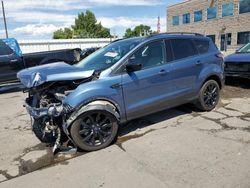 Ford salvage cars for sale: 2018 Ford Escape SE