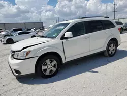 Salvage cars for sale at Haslet, TX auction: 2012 Dodge Journey SXT