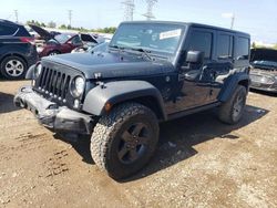 Salvage cars for sale at Elgin, IL auction: 2017 Jeep Wrangler Unlimited Sport