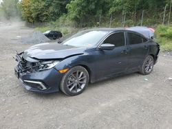 Salvage cars for sale from Copart Marlboro, NY: 2020 Honda Civic EX