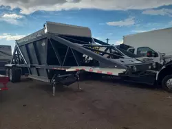 Salvage trucks for sale at Brighton, CO auction: 2025 Manac Inc Dump Trailer