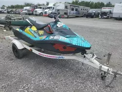 Salvage boats for sale at Earlington, KY auction: 2018 Seadoo Jetski