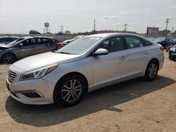 Salvage cars for sale at Chicago Heights, IL auction: 2015 Hyundai Sonata SE