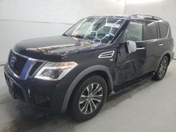 Salvage cars for sale at Houston, TX auction: 2020 Nissan Armada SV