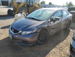 Salvage cars for sale at Elgin, IL auction: 2014 Honda Civic LX