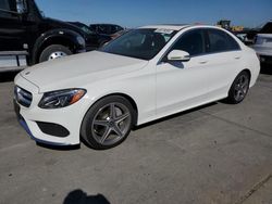 Mercedes-Benz salvage cars for sale: 2018 Mercedes-Benz C300