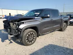 Salvage cars for sale at Haslet, TX auction: 2022 Toyota Tundra Crewmax SR