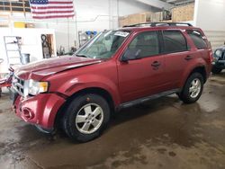 Ford salvage cars for sale: 2012 Ford Escape XLT