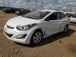 Salvage cars for sale at Elgin, IL auction: 2016 Hyundai Elantra SE