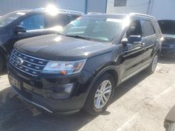 Salvage cars for sale at Vallejo, CA auction: 2016 Ford Explorer XLT