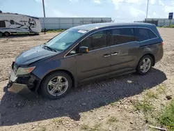 Salvage cars for sale at Rapid City, SD auction: 2011 Honda Odyssey Touring