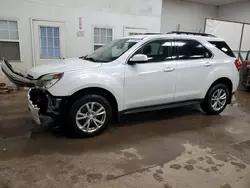 Chevrolet salvage cars for sale: 2017 Chevrolet Equinox LT