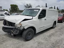 2020 Nissan NV 1500 S en venta en Opa Locka, FL