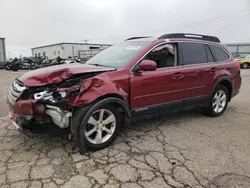 Subaru salvage cars for sale: 2014 Subaru Outback 2.5I Limited