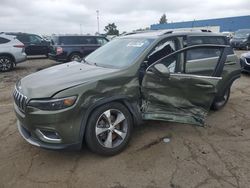 Jeep salvage cars for sale: 2020 Jeep Cherokee Limited