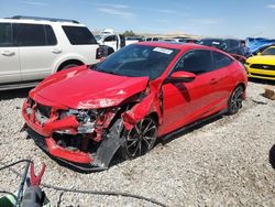 Salvage cars for sale at Magna, UT auction: 2017 Honda Civic SI