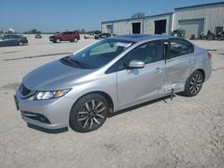 Carros salvage sin ofertas aún a la venta en subasta: 2015 Honda Civic EXL